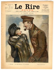 Couverture de "Le Rire Rouge", Satirique en Couleurs