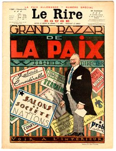 Couverture de "Le Rire Rouge", Satirique en Couleurs