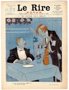 Couverture de Le Rire Rouge, Satirique en Couleurs - Jules Abel Faivre