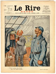 Couverture de "Le Rire Rouge", Satirique en Couleurs