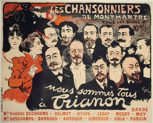 Les Chansonniers de Montmartre, c. 1890 - Jules Alexandre Grün