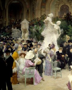 Belle époque : Un vendredi du Salon des artistes français - Jules Alexandre Gruen or Grun