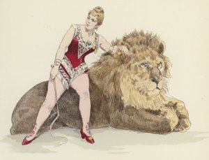 Dompteuse de lions
