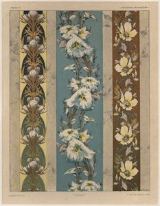 Fleurs, planche 18, illustration de 