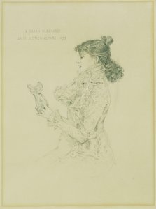 Portrait de Sarah Bernhardt, 1879