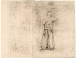 Étude pour - Jules Bastien Lepage