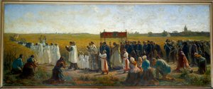 La bénédiction des blés en Artois