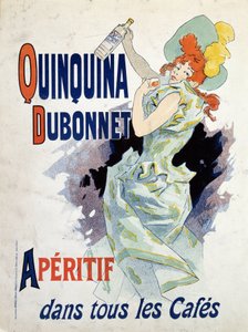 Affiche publicitaire pour le Quinquina Dubonnet - par Jules Chéret - Jules Cheret
