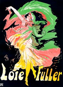 Affiche de Loïe Fuller, 1897