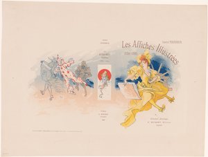 Couverture pour Les Affiches Illustrées par Ernest Maindron - Jules Cheret