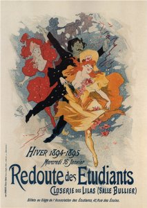 Redoute des Étudiants - Jules Cheret