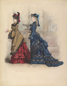 Deux femmes en robes de jour, 1875