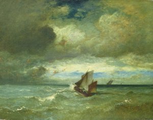Mer agitée - Jules Dupré
