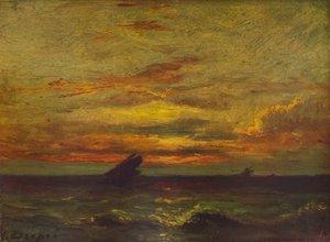 Coucher du Soleil, vers 1879