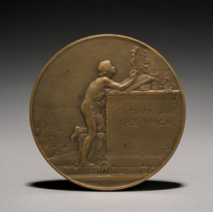 Revers de médaille, 1800s - Jules Dupré
