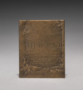 Revers de médaillon