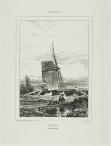 Moulin à vent de Sologne - Jules Dupré