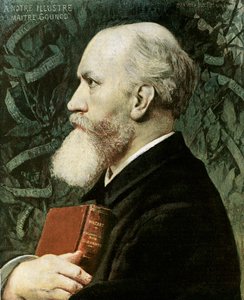Portrait de Charles Gounod (lithographie couleur)