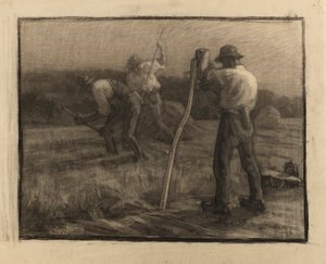 Scène de récolte - Jules Emile Zingg
