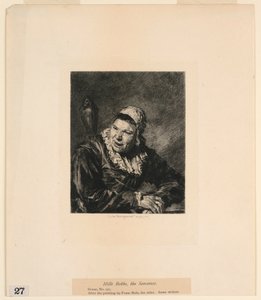 Hille Bobbe, la sorcière, de "Gravures de tableaux au Metropolitan Museum, New York"