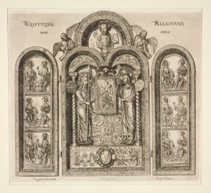 Triptyque Allemand - Jules Ferdinand Jacquemart