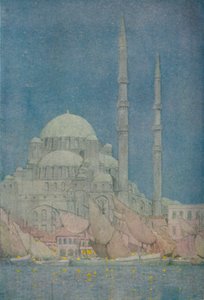 La Mosquée de Yeni-Valide-Jamissi, Constantinople, 1913
