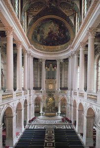 Vue intérieure de la chapelle, 1699-1710 - Jules Hardouin Mansart