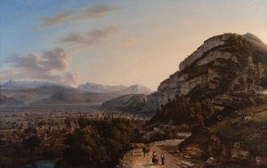 Vue de Sassenage 1857