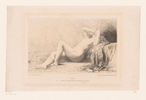 Femme nue allongée
