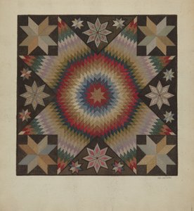 Tapis crocheté, vers 1936 - Jules Lefevere