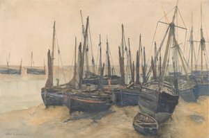 Bateaux de pêche amarrés