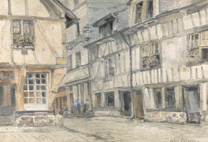 Vue de la rue de Lamitie