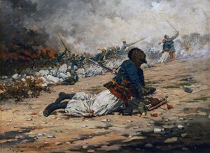 Clairon des blessures turques, 6 août 1870, vers 1888
