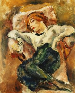 Hermine reposant, 1916