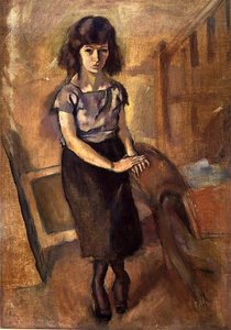 Jeune femme debout, c.1920