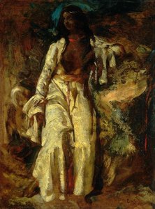 Femme nubienne - Jules Robert Auguste