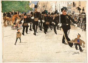 La Parade de la patrouille vigilante à Gand - Jules de Bruycker