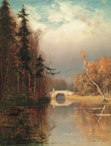 Parc en automne, 1893