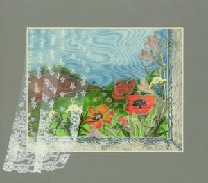 Coquelicots dans un Paysage Campagnard - Julia Gibson