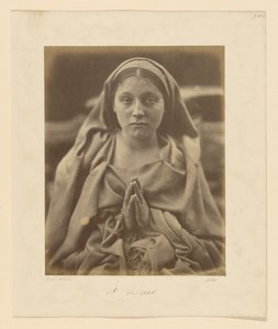 Sainte Agnès - Julia Margaret Cameron