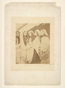 Les cinq vierges folles - Julia Margaret Cameron
