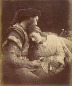 La séparation de Sir Lancelot et de la Reine Guenièvre - Julia Margaret Cameron
