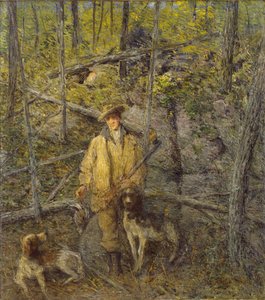 Chasseur et chiens, 1912