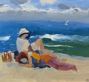 Figures près de la mer, St Ives