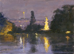 Palais de Buckingham - Nuit