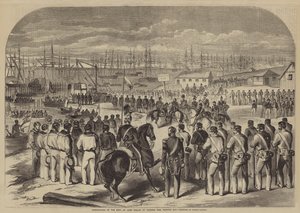 Embarquement du corps de Lord Raglan au Victoria Pier, baie de Kazatch - Julian Portch