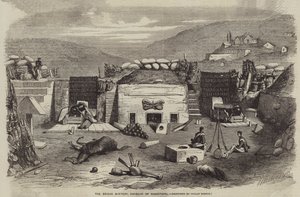 La batterie du pont, port de Sébastopol