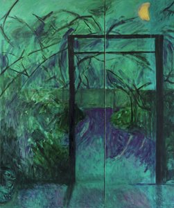 Jardin au clair de lune