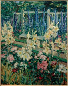 Lys dans le jardin Muthesius - Julie Wolfthorn