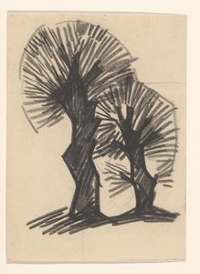 Deux arbres - Julie de Graag